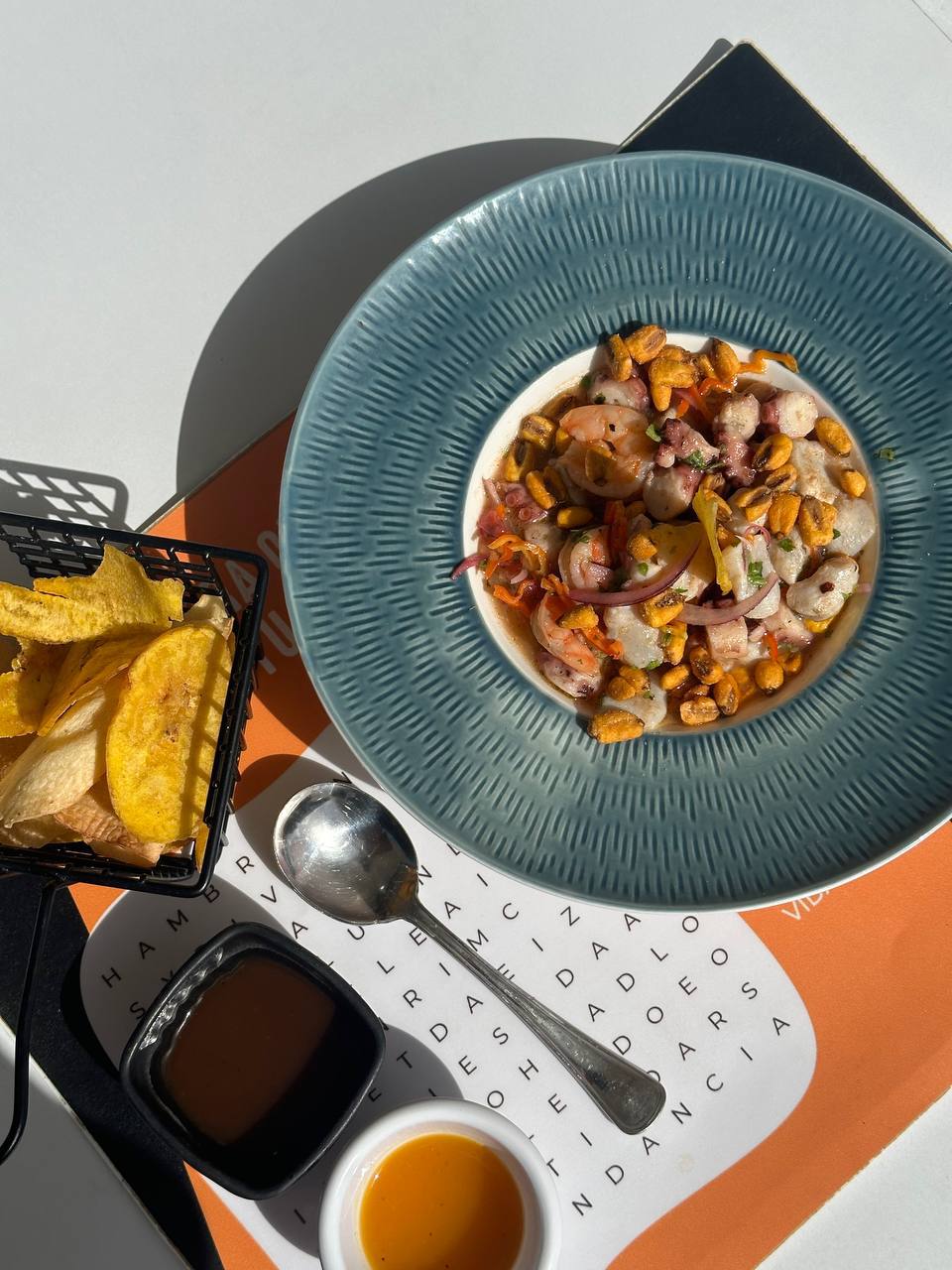 Pasta con langosta Ceviche Express CityPlace