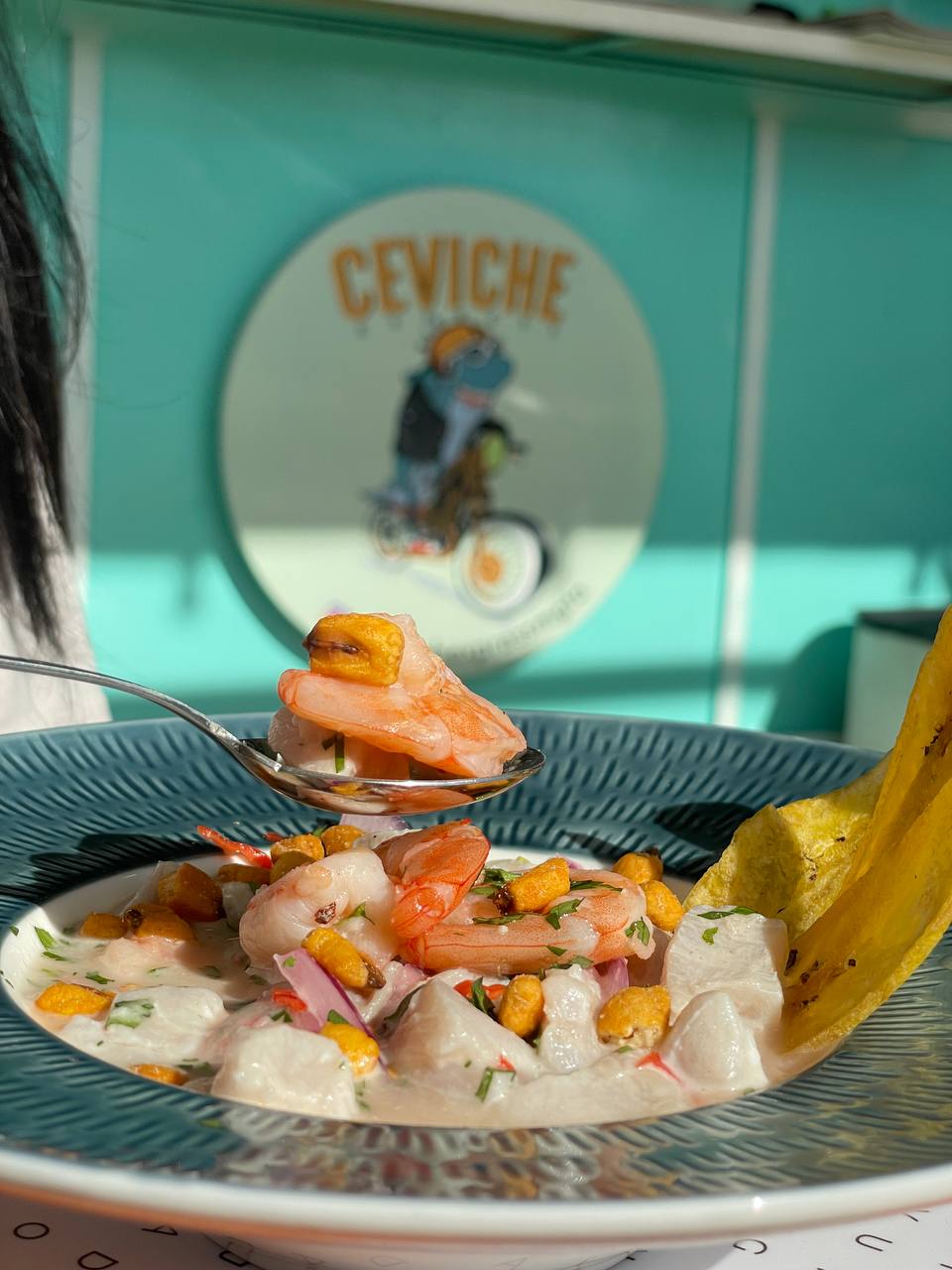 Picada marina Ceviche Express Playa El Ángel