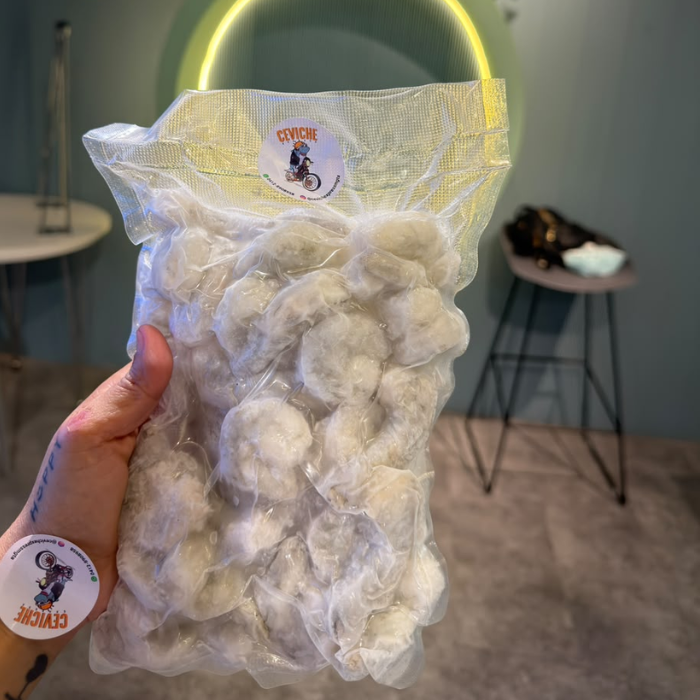 Camarones pelados y desvenados congelados Ceviche Express El Valle